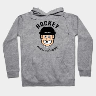 Hockey Makes Me Happy Hoodie